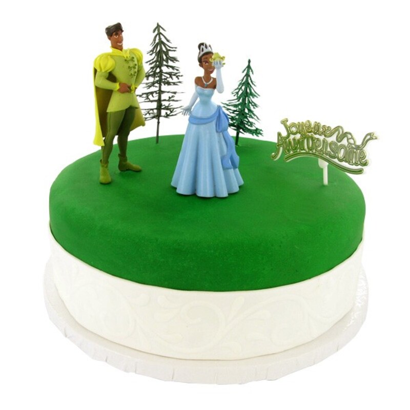 Kit Decor Gateau La Princesse Et La Grenouille Disney Cerf Dellier