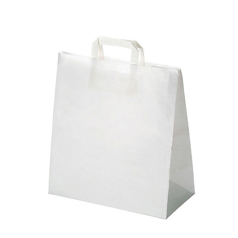 Sac Cabas Papier Kraft Blanc X250 Cerf Dellier