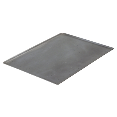 Plaque de cuisson en aluminium perforée de 60x40 cm