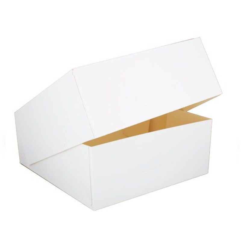 Petites boîtes en carton, blanc, 11 x 6 x 2 cm, 12 pièces