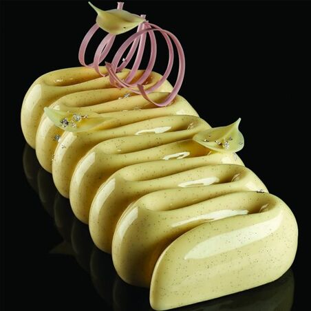 Moule à Gâteau en Silicone 3D moules à chocolat en silicone Mousse Fondant  3D Antiadhésif Moule à Pâtisserie en Silicone Professionnel Moules de