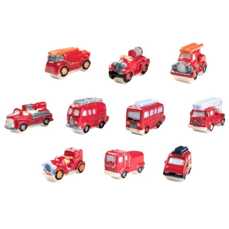Feves Camions De Pompiers Feves Galette Des Rois Cerf Dellier