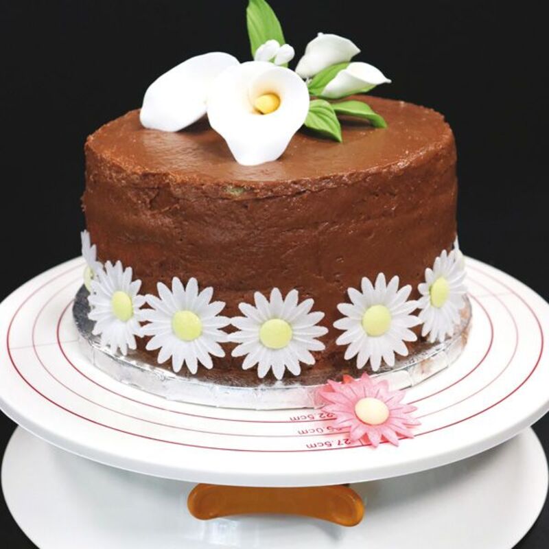 Assiette à gâteau support à gâteau rotatif plateau tournant à gâteau 66  pièces