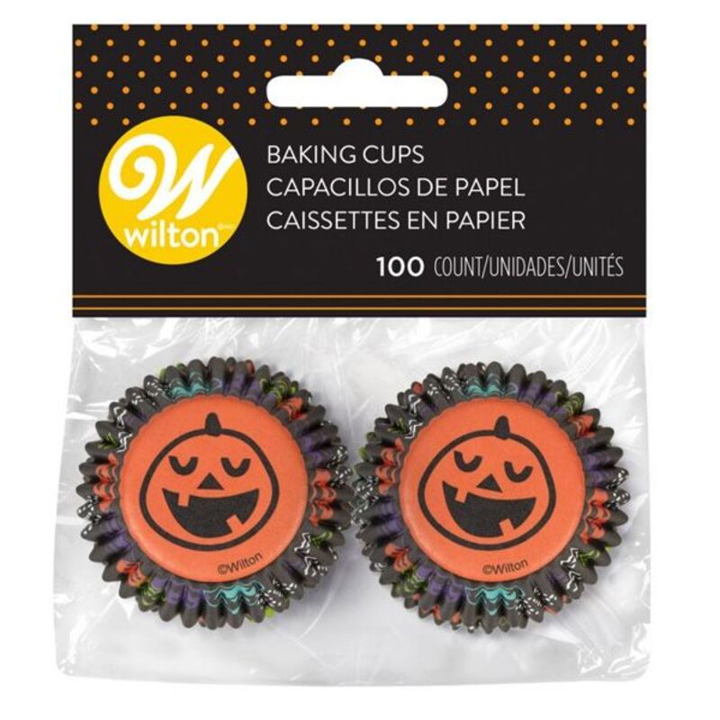 Mini caissette cupcake citrouille Wilton (x100)