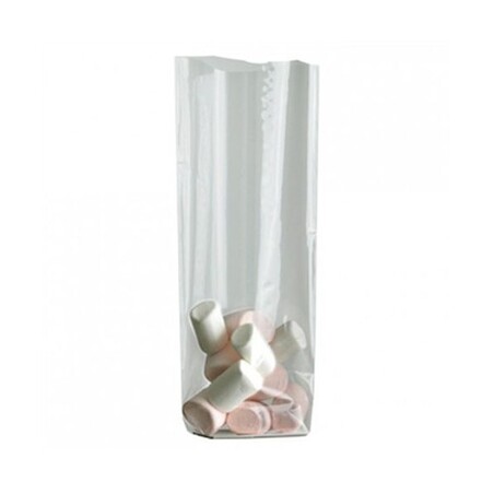 LBSISI — Sachet en plastique transparent pour bonbon, chocolat et  biscuit,lot de 20 pièces, emballage de pain, sucettes lollypop, décoration  de fête