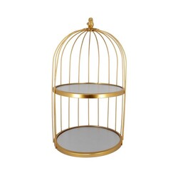 Cage à Oiseaux Sur Pied à Décor Chinoisant -19°