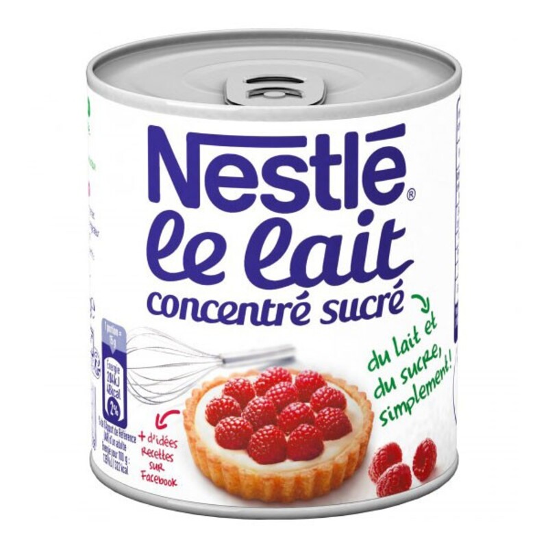 Lait concentré sucré sans lactose, Nestlé (387 g)  La Belle Vie : Courses  en Ligne - Livraison à Domicile
