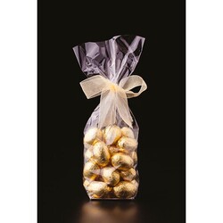 100 sachets 100 x 220 m/m fond carton sac confiserie bonbon transp.  cellophane