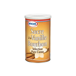 Sucre vanillé à la vanille Bourbon sans gluten & bio