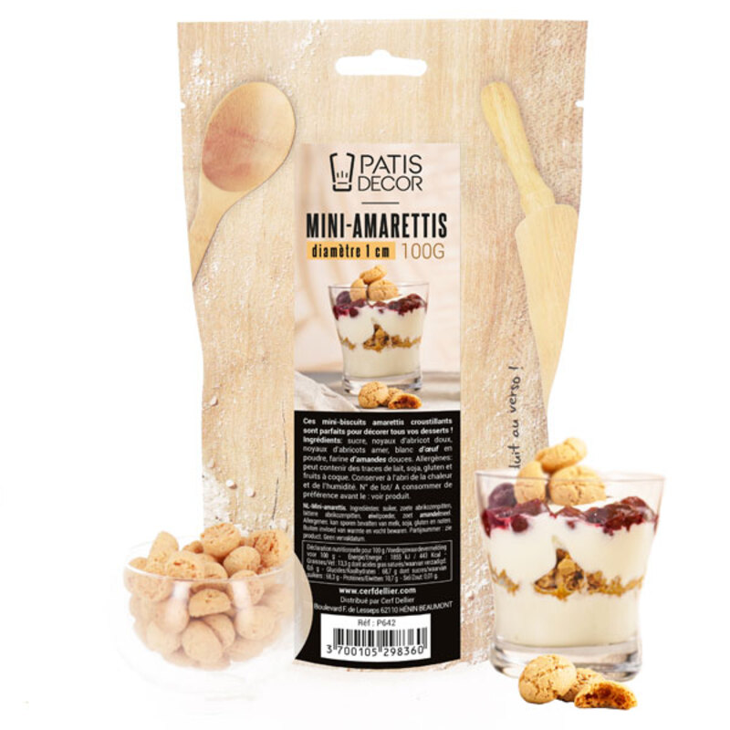 Mini amaretti Patisdécor 100 g