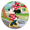 Disque gâteau en azyme Minnie Mouse 20 cm