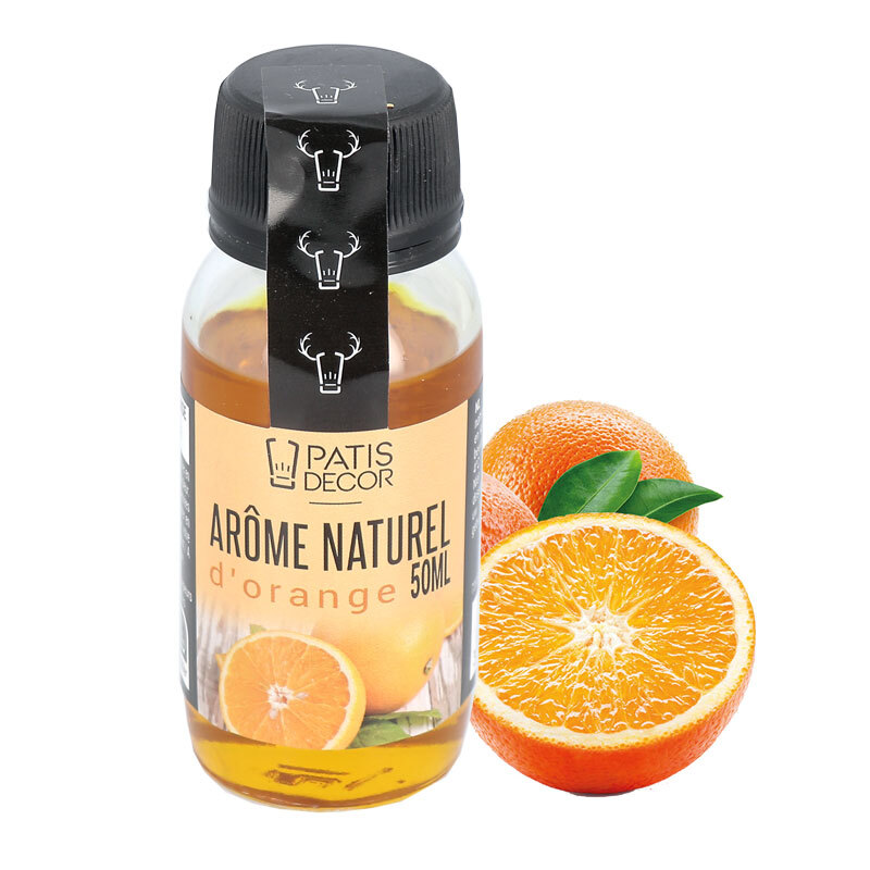 Colorant alimentaire naturel liquide - orange | Cerf Dellier