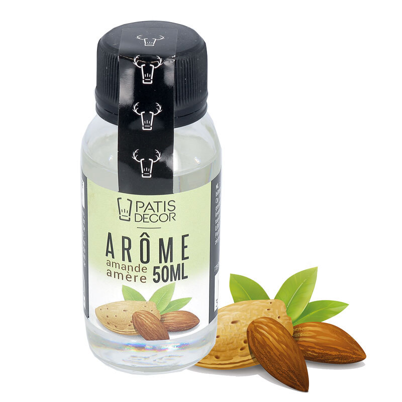 Amande amère naturel - Arôme alimentaire naturel - Perfectarôme Contenance  115 ml