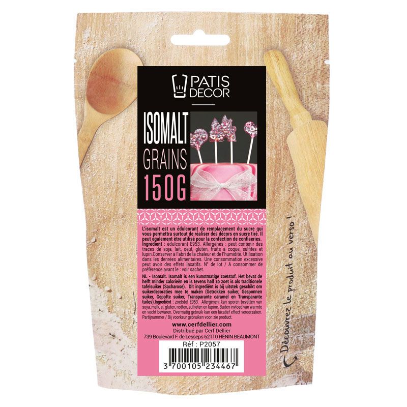 Sucre Isomalt 150 g - Patisdécor