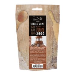 FONDUE Chocolat pour fondue 250g chocolat au lait brun clair H 7