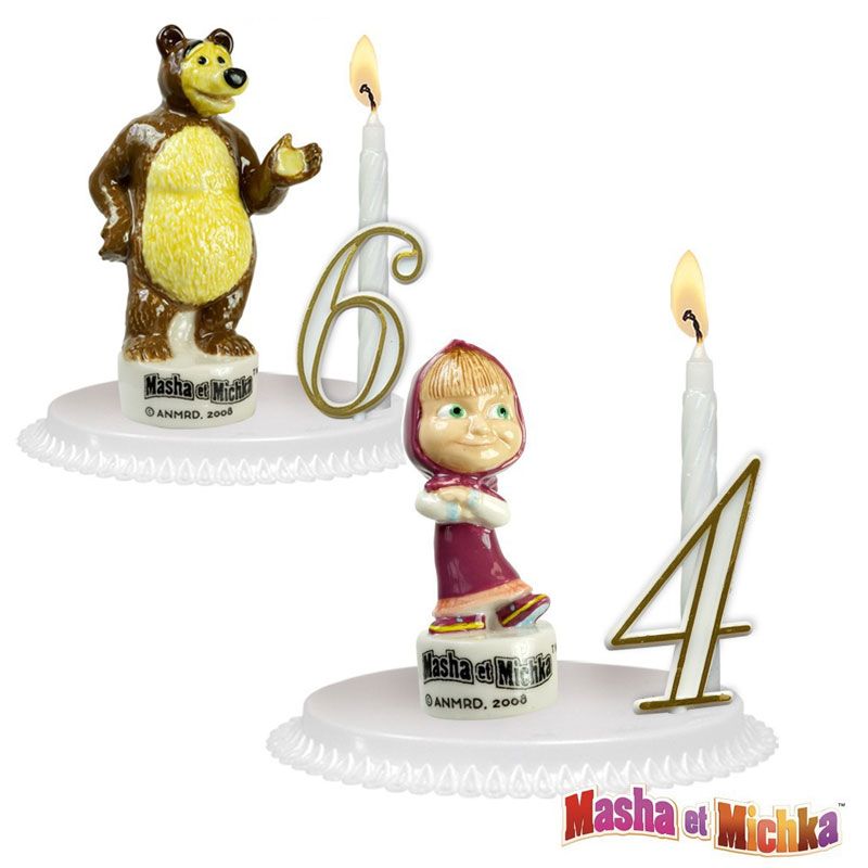 Kit anniversaire Masha et Michka réalisé par www.jolies-fetes.fr  #mashaetmichka #deco #kitanniversaire #mashaandthebear #anniversaire #Masha, By Déco à thème