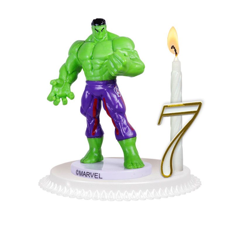 Bougie 2D Hulk Avengers