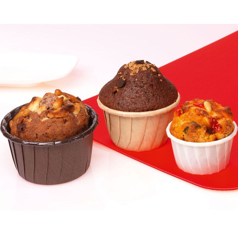 Encuryna 100 Pièces Caissettes Cupcake, Caissettes Papier Muffins Moule,  Caissettes de Pâtisserie, Caissettes de Décoration pour Cupcakes, Muffin  Cupcake pour Gâteaux, Dessert, Pâtisseries (2# marron) : : Cuisine  et Maison