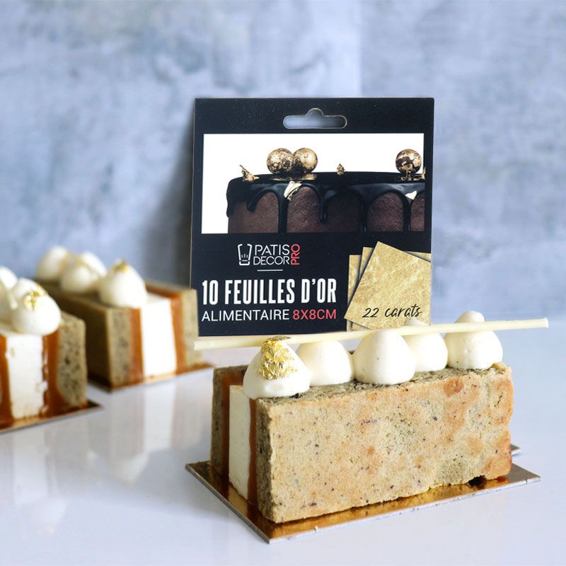 10 Feuilles D'or Comestibles à Prix Carrefour