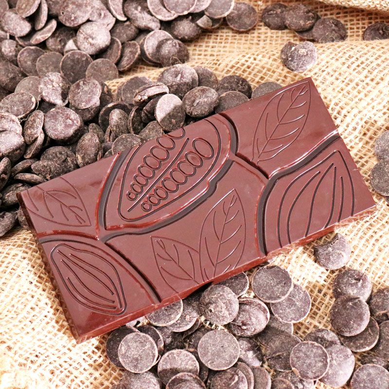 Moule chocolat 3 Tablettes Cabosses Cacao en tritan