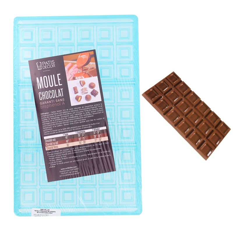 Moule tablette de chocolat Edelweiss