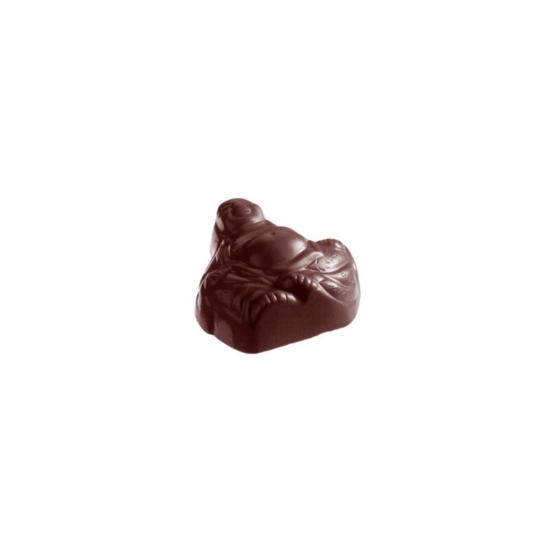 Moule Chocolat 18 Bonbons Statue Bouddha Chocolate World Cerf Dellier