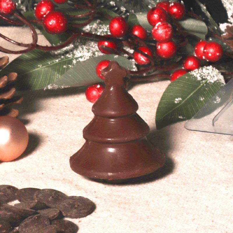 Les sapins de Noël chocolatés