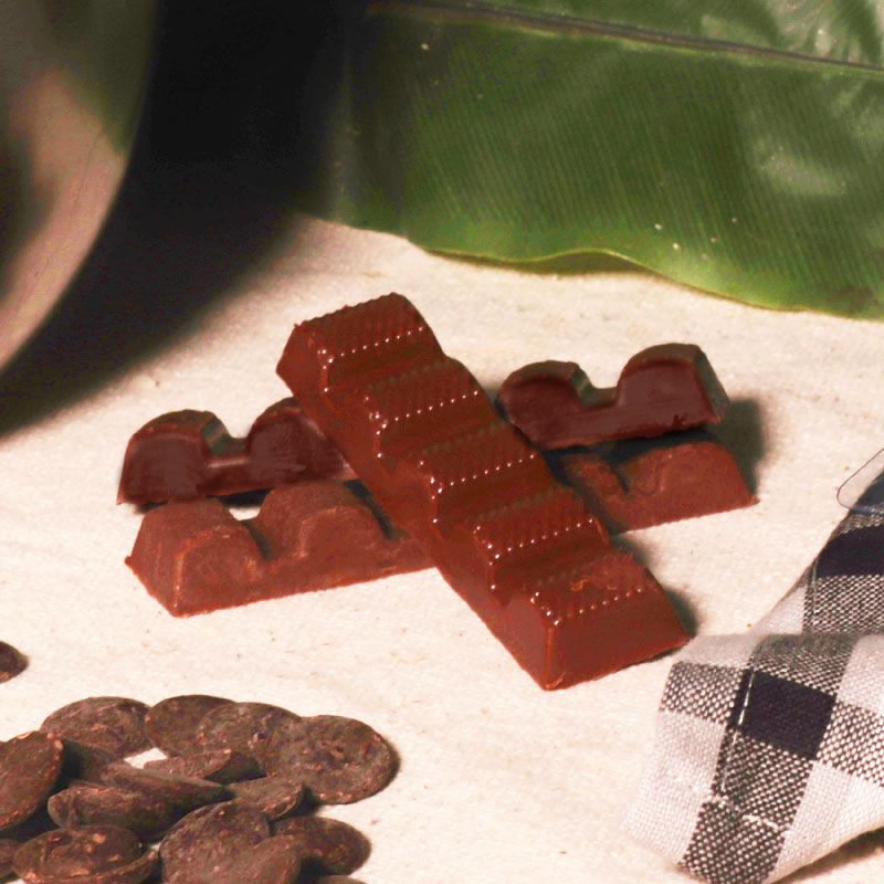 Moule À Chocolat En Silicone,Moule À Pépites De Chocolat Fait À La Main À 9  Cavités