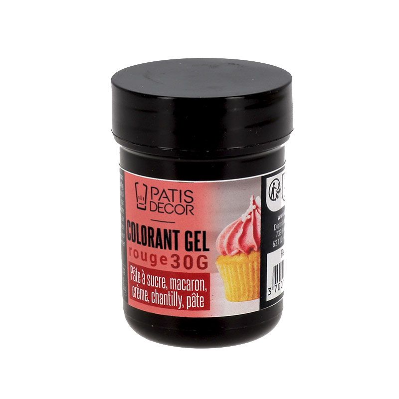 Colorant Gel FunCoulours - Rouge-Red - Halal 