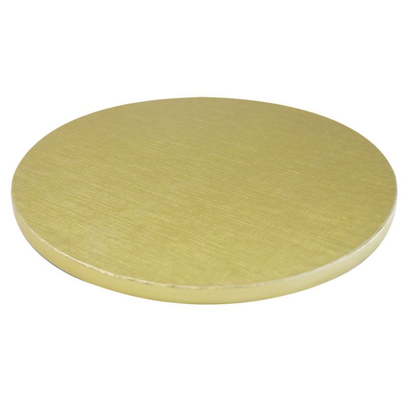 Cake Drum Rond Or Ø 35 cm Patisdécor