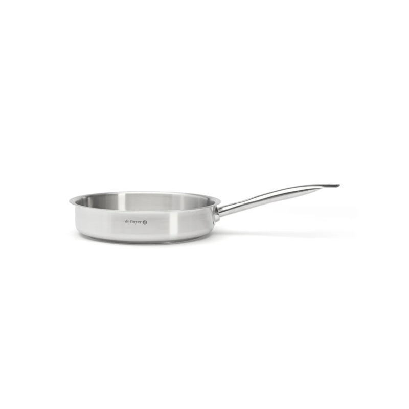 Sauteuse en inox Ø28 cm côté