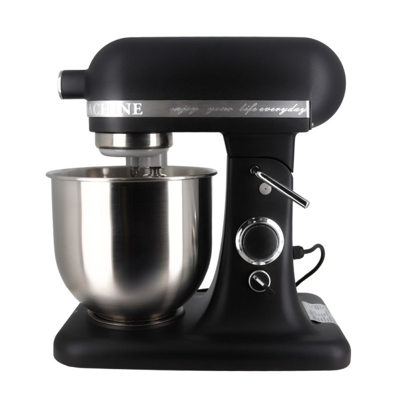 Robot pâtissier noir 500W PatisDécor profil