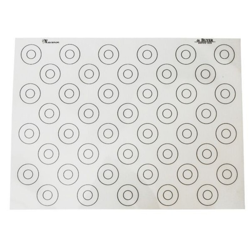 Tapis silicone spécial macarons 40 x 30 cm - De Buyer | Cerf Dellier