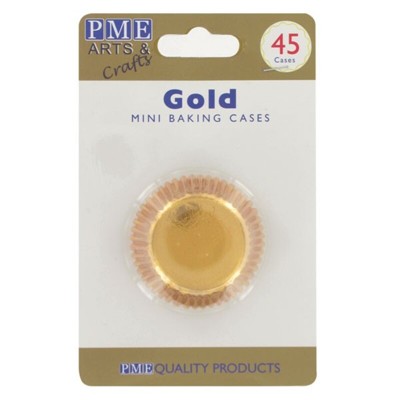 Mini-Caissette cupcakes argentée (x45) - PME