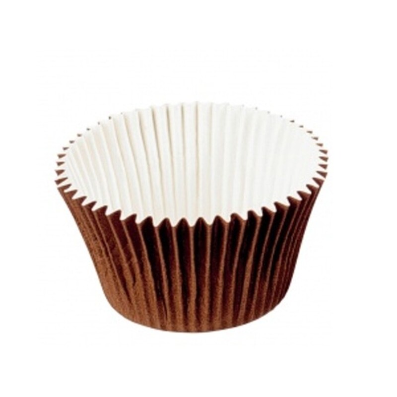 Caissette Muffin Cup assortiment de couleurs - Ø 5 cm x 4.5 cm (h) - carton  de 2400